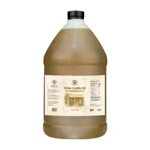 MarDona White Truffle Oil 1 Gallon EVOO and Soybean Blend Jug