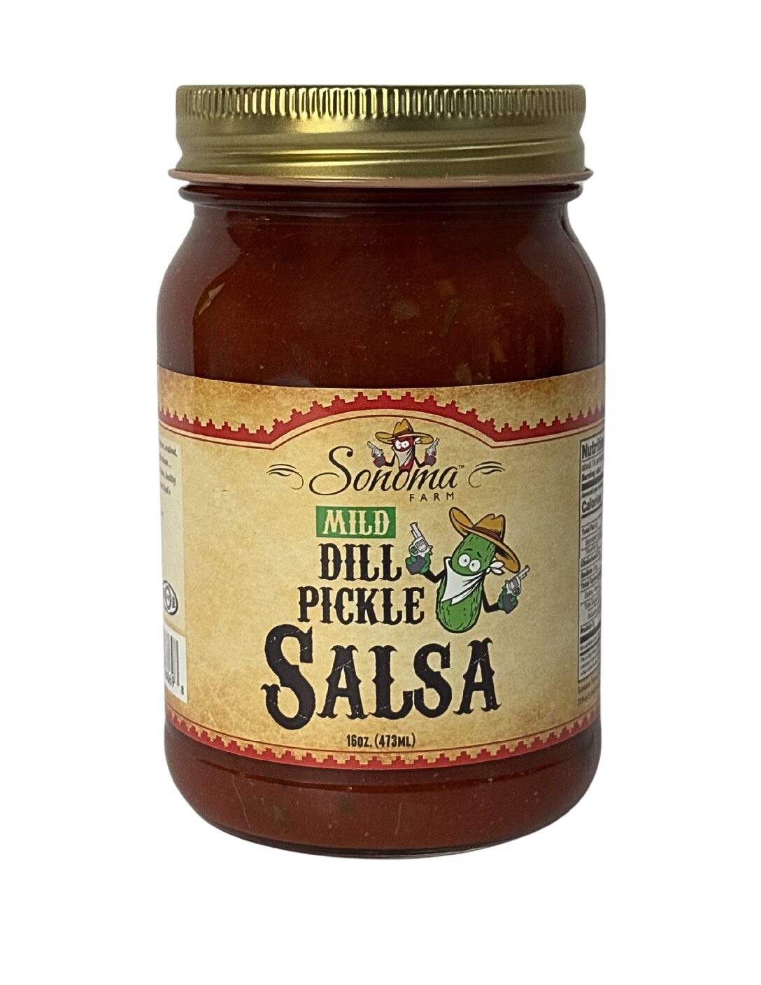 Dill Pickle Salsa -Mild- 443ml/16oz