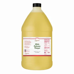 Sonoma Farm Traditional Barrel Aged White Balsamic Vinegar Half Gallon 1.9 Liter Container