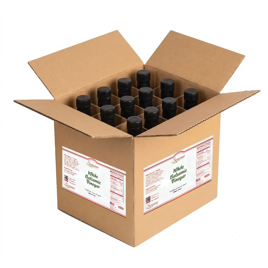White Balsamic Vinegar - Wholesale Case - 250 mL bottles