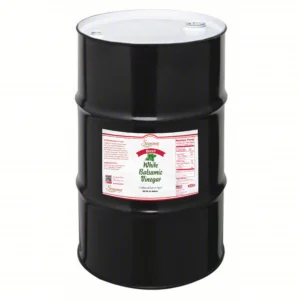 55 gallon drum of Basil Infused White Balsamic Vinegar from Sonoma Farm