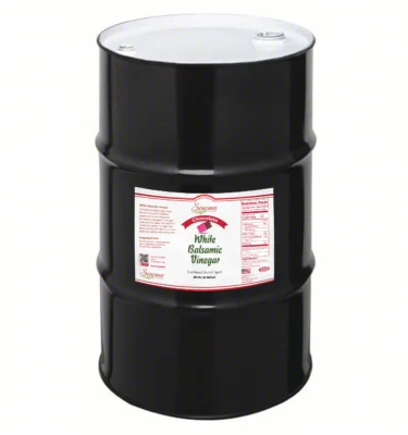 55 gallon drum of Chocolate Infused White Balsamic Vinegar from Sonoma Farm