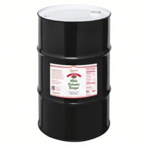 55 gallon drum of Coffee Infused White Balsamic Vinegar from Sonoma Farm