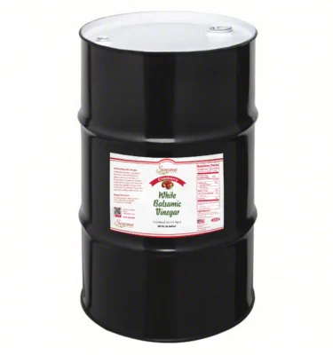 55 gallon drum of Cranberry Infused White Balsamic Vinegar from Sonoma Farm