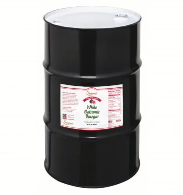 55 gallon drum of Fig Infused White Balsamic Vinegar from Sonoma Farm