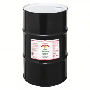55 gallon drum of Lemon Infused White Balsamic Vinegar from Sonoma Farm