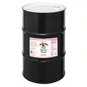 55 gallon drum of Lime Infused White Balsamic Vinegar from Sonoma Farm