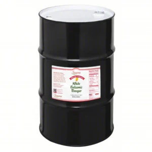 55 gallon drum of Mango Infused White Balsamic Vinegar from Sonoma Farm