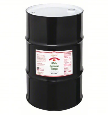 55 gallon drum of Maple Infused White Balsamic Vinegar from Sonoma Farm