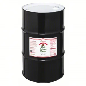 55 gallon drum of Pecan Infused White Balsamic Vinegar from Sonoma Farm
