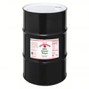 55 gallon drum of Pomegranate Infused White Balsamic Vinegar from Sonoma Farm