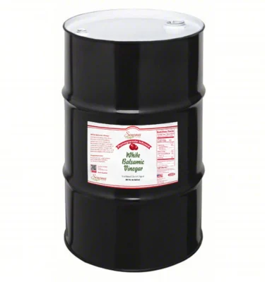 55 gallon drum of Pomegranate Infused White Balsamic Vinegar from Sonoma Farm