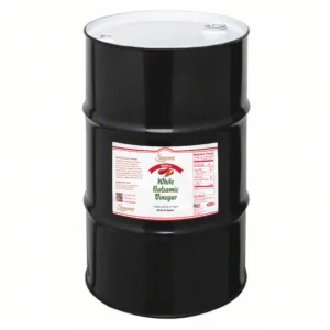 55 gallon drum of Spicy Infused White Balsamic Vinegar from Sonoma Farm