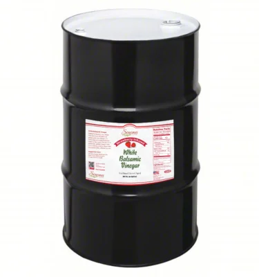 55 gallon drum of Strawberry Infused White Balsamic Vinegar from Sonoma Farm